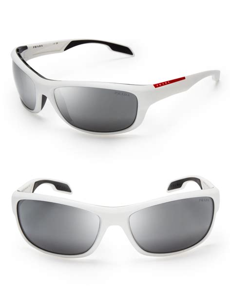 white prada sport sunglasses|prada sunglasses customer service.